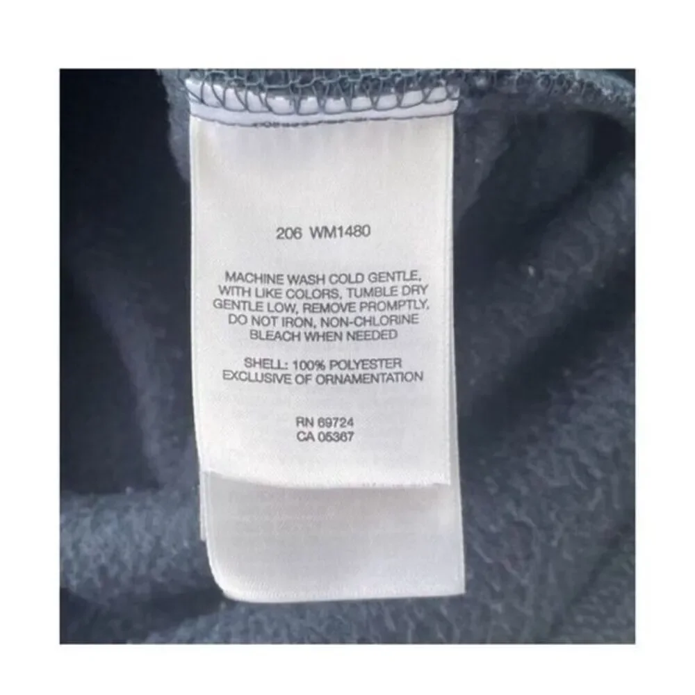 Columbia Blue Fleece Sweater Vest‎ Size Small